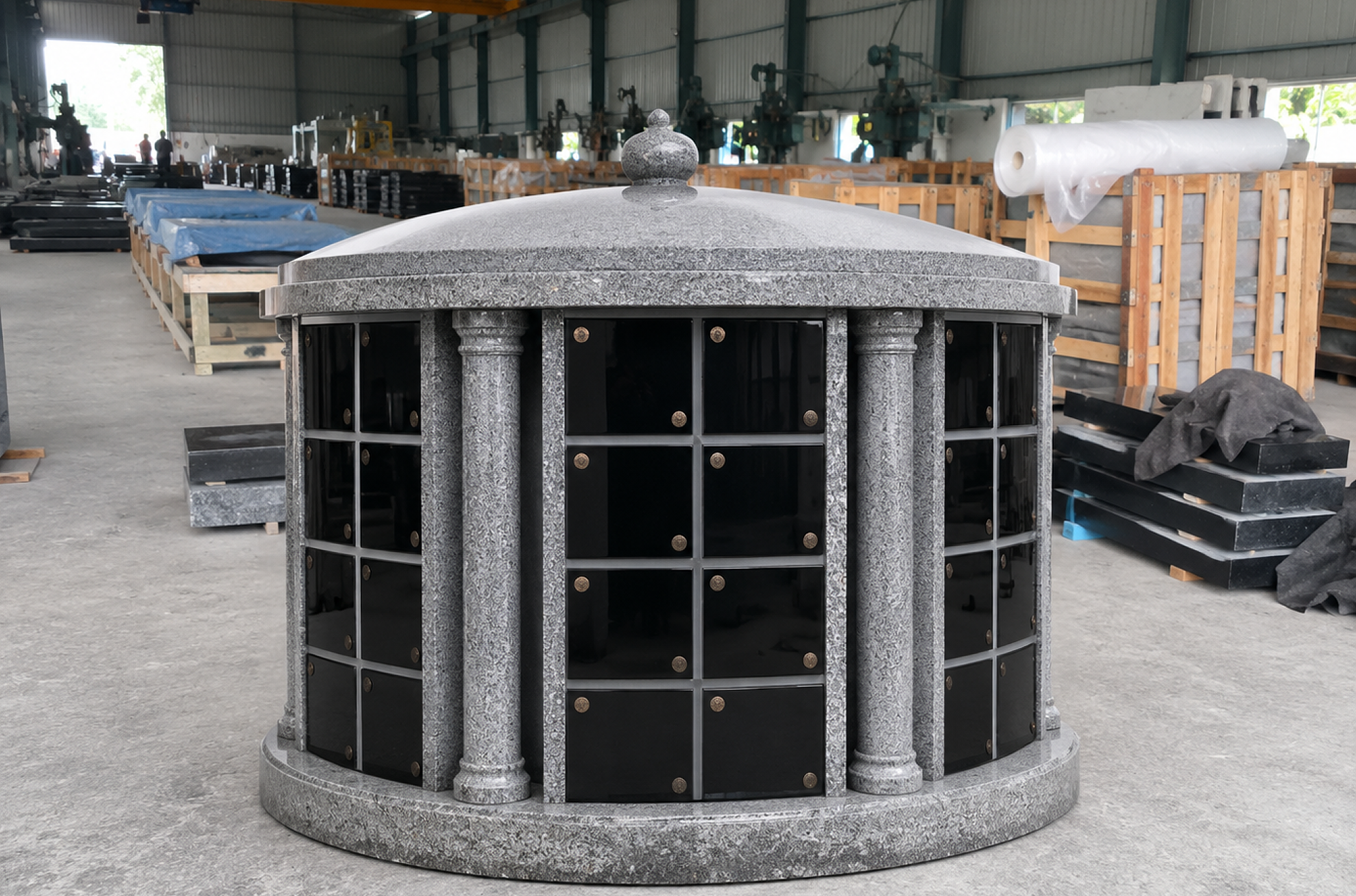hexagonal columbarium